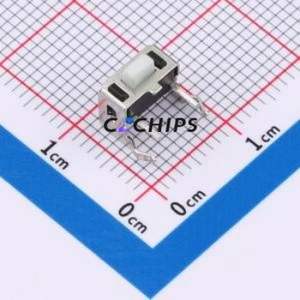 SMG-09-H050A1 Tactile Switch Bent Lead Through Hole-4P,7.4x3.6mm Switch Single Pole Single Throw Square Button 2.5N 7.4mm - Product Image 1