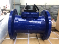 Compteur de débit d'eau mécanique industriel détachable LXLC-50-300 de Chine, turbine Woltman, irrigation en vrac, compteur d'eau Woltman