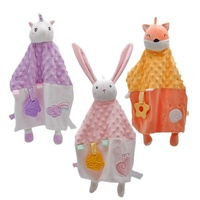 Couverture pour bébé de la série Animal de nombreux modèles, couverture de sécurité simple en mousseline de couleur unie pour bébé