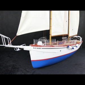 Modelo de <span class=keywords><strong>Velero</strong></span> Hecho a Mano, Alta Calidad de Fabricación, Regalo Náutico Personalizado, Modelo de <span class=keywords><strong>Velero</strong></span> de Plástico de 100 cm XGHT - Product Image 2
