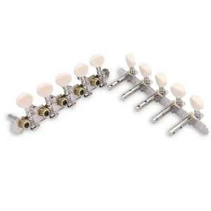 Chrome 5L5R Guitare Machine Heads Touches 10 Cordes Guitare Acoustique <span class=keywords><strong>Mandoline</strong></span> Tuning Pegs avec Double Trou - Product Image 6