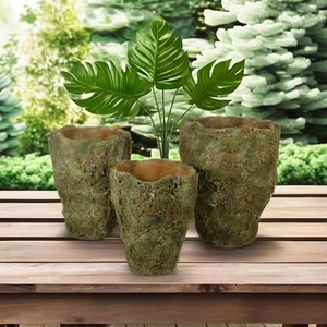 Vasi per Fiori <span class=keywords><strong>in</strong></span> <span class=keywords><strong>Cemento</strong></span> Ecologico Fatti a Mano, <span class=keywords><strong>Design</strong></span> Moderno, Grandi Dimensioni, per Uso Interno ed Esterno, per Piante Succulente, <span class=keywords><strong>in</strong></span> Cartone - Product Image 2