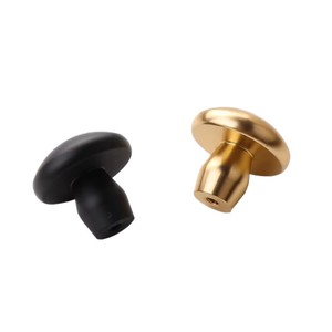 Ofeca Cabinet <b>Knobs</b> Aluminum Alloy Minimalist Design Gold <b>Black</b> For Drawer Door Handle - Product Image 5