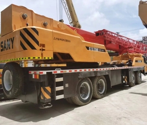 Camión grúa usado SANY STC750 Sany 75 toneladas Camión grúa móvil buena calidad venta precio más barato China grúa Venta caliente - Product Image 2