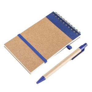 Custom Logo Spiral <b>Notebook</b> <b>Set</b> with Black Ink Pen - Personalized for School, Office, Home & Promotional Gift - Product Image 3