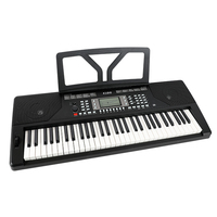 K186 New Quality Aierke 61 Key Multifunctional Lcd Teaching Electronic Organ Keyboard Musical Instruments