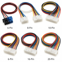 Harness Kabel Industri Multi-Sirkuit Tertutup dengan Isolasi Nilon untuk Sistem Elektronik Komputer dan Sepeda Motor