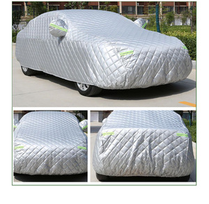 Housse de <span class=keywords><strong>voiture</strong></span> en PET matelassée épaisse et rembourrée en forme de losange, imperméable, pour l'hiver, universelle, anti-UV, anti-poussière, anti-vent, pour SUV - Product Image 6