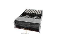 AS-4125GS-TNRT Supermicro 4U Rack GPU Server 4-2000W Titanium Redundant PSU Beban Berat 24/7 Pusat Data Server AI