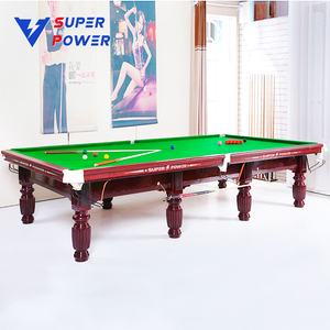 Bàn Bi-da Cổ Điển Bàn Bi-a 11ft 12ft Bàn Snooker Với 6811 Khăn Trải Bàn - Product Image 4