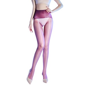 Kyoho Grape Purple Aurora Stockings Thigh High Ultra Thin Transparent Seamless Women's Stockings - Product Image 5