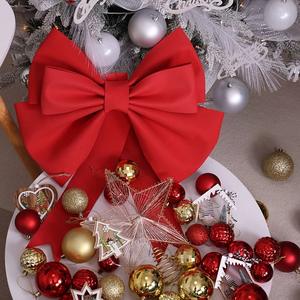 Grosir pohon lampu dekorasi ornamen natal DIY dapat disesuaikan warna penuh ramah lingkungan beraroma plastik kualitas tinggi - Product Image 4