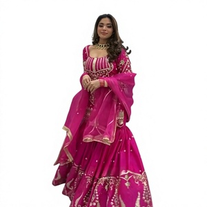 Launching New Designer Party Wear Look <b>Top</b> Sharara plazzo and Dupatta - Product Image 1
