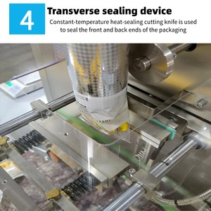 Machine de remplissage et <span class=keywords><strong>d</strong></span>'emballage électrique pour poudre, avec pesage, pour poivre, protéines, amidon de maïs, compatible avec sachets, boîtes, feuilles, ceintures, PLC - Product Image 6
