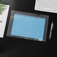 Carpeta de Archivo Transparente en Forma de L de PP A4 con Diseño Impermeable, Grosor de 0.1MM, Impresión y Logotipo Personalizables