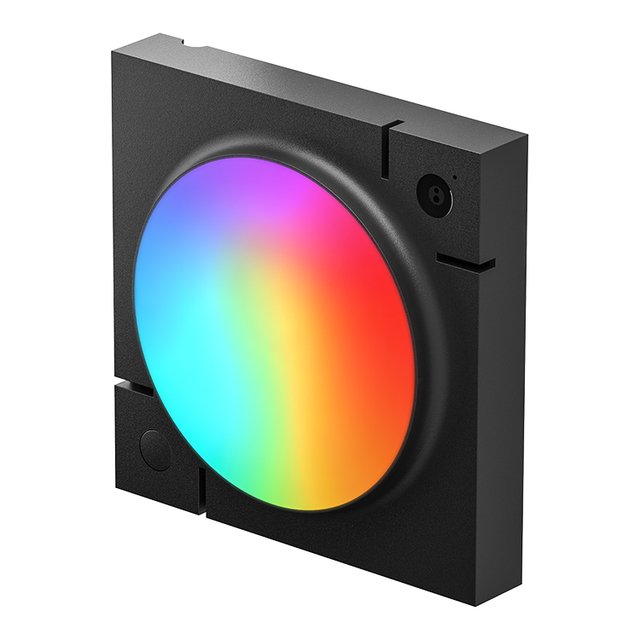 For MIX Modern PVC Square Type Wall Mounted RGB LED Gaming Light Alexa Google Assistant App Controlled for Living Room