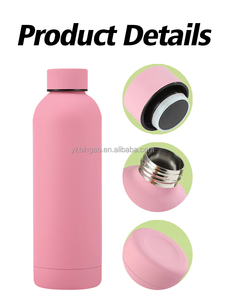 <strong>Personalised</strong> Custom Vacuum Insulated Thermal Embossed Drinking Thermos Double Wall Stainless Steel Gym Kids Rubber <strong>Water</strong> <strong>Bottles</strong> - Product Image 6