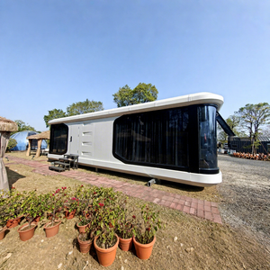 Nouvelle Capsule Modulaire Conteneurisée en Aluminium pour Hôtels – Maison Préfabriquée Mobile Intégrée à Structure en Acier - Product Image 1