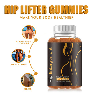 Vitaminas para adultos para ganancias máximas Curvas naturales 60 Suplementos de goma para mejorar glúteos veganos Big Booty Glute Boost <span class=keywords><strong>Glutathione</strong></span> Maca - Product Image 5