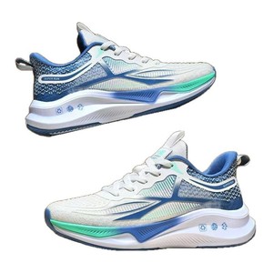 Zapatillas Deportivas Planas Transpirables de Malla y PU con Cordones para Hombre 2026, Zapatos Casuales Modernos y Ligeros para Primavera y Otoño - Product Image 3