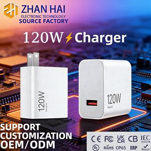 Cargador Inteligente de 120w con Enchufe Estándar Americano, Interfaz ABS, Adaptador para Xiaomi 14 Pro/13 Pro/12s Pro/12 Pro/Redmi Note/11 Pro+, Carga Rápida - Product Image 1