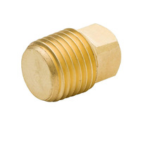 Bouchon à vis fileté Npt en laiton 1/2''