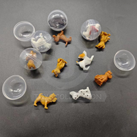 Vente en gros Ornement Chien Mignon Pvc Mini Animal Jouet Capsule Fidget Cadeau de Fête pour Enfants pour Distributeur Automatique