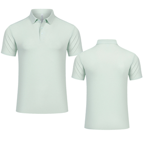 Chemise polo de sport respirante en tissu polyester pour le golf, le tennis et la course à pied, avec logo imprimé personnalisé, pour les sports de plein air - Product Image 1