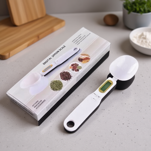 Digital <b>Spoon</b> Scale 100g 0.1g Precision LCD Display Kitchen <b>Measuring</b> <b>Spoon</b> For Cooking Baking - Product Image 3
