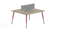 Greatway BAS-WTA-A2 Nouveau design en gros, style baseball, pied de bureau, travail à l'ordinateur, bureau unique, table de bureau tendance
