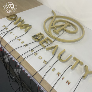 Letrero Luminoso con Logotipo y Letras LED 3D Retroiluminadas Personalizadas para Salón de Belleza y Negocios - Product Image 6