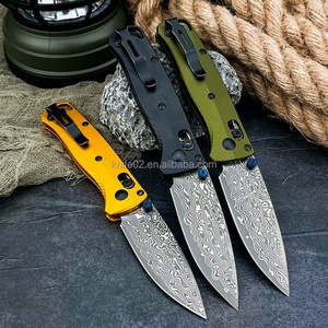 มีดพกพา Mini BUGUOUT 533-3 ดามัสกัส EDC อลูมิเนียมอัลลอยด์ สำหรับตั้งแคมป์ ล่าสัตว์ กิจกรรมกลางแจ้ง ปีนเขา อเนกประสงค์ - Product Image 6