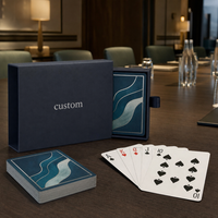 Cartes à jouer promotionnelles personnalisées, jeu de cartes en papier et emballage de marque pour événements et marketing B2B