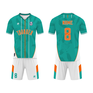 Seragam Sepak Bola Custom Jersey Sepak Bola Berkualitas Tinggi Cetak Sublimasi Klub Seragam Olahraga Dewasa untuk Klub - Product Image 3