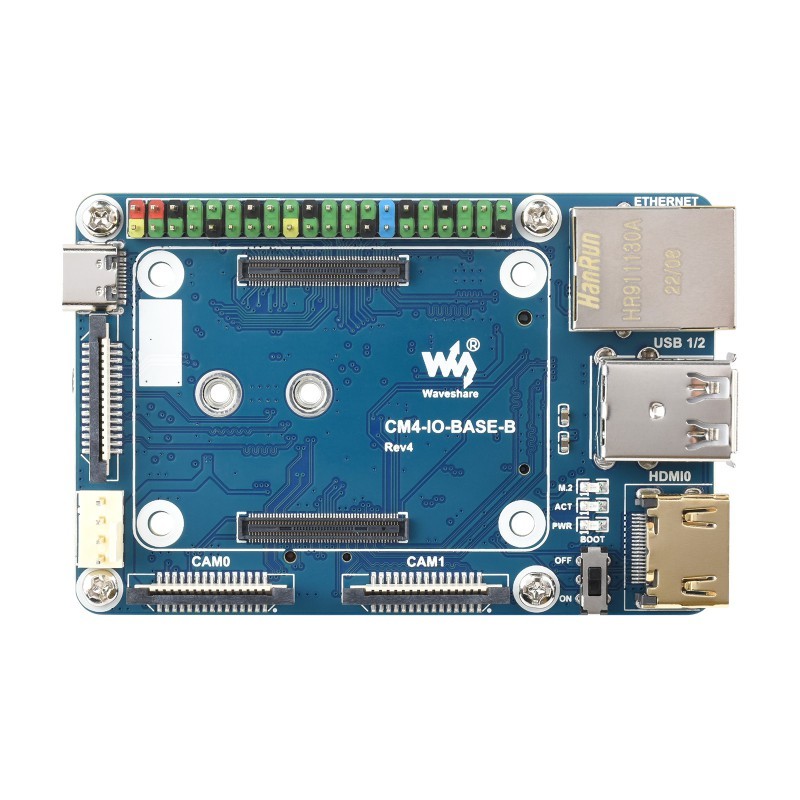Waveshare Scheda di Valutazione Generale Progettata per Raspberry Pi Pico, Vari Componenti Waveshare Scheda di Valutazione Generale Progettata per Raspberry Pi Pico, Vari Componenti