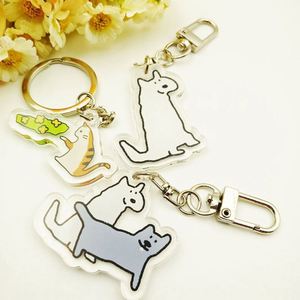 Wholesale Manufacture Keychain Custom Acrylic Keychain Custom <b>Key</b> <b>Holders</b> with Charm - Product Image 6