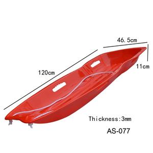Trineo para adultos y niños de 1.2 metros, de plástico resistente, para deslizarse por la nieve, diversión al aire libre en invierno. - Product Image 4