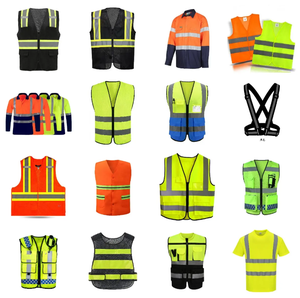 Bán Buôn Giá Rẻ Giá 100% Polyester Hi VIS An Toàn Vest Tùy Chỉnh Làm Việc Mặc Unisex Phản Quang Vest Cho Nam Giới - Product Image 4