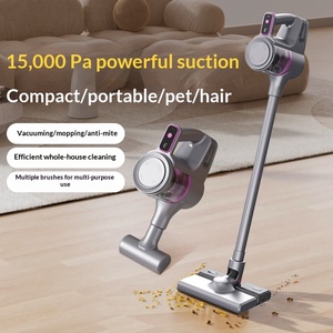 Petit <span class=keywords><strong>aspirateur</strong></span> de voiture sans fil 5 en 1, <span class=keywords><strong>aspirateur</strong></span> portatif <span class=keywords><strong>puissant</strong></span>, anti-acariens, <span class=keywords><strong>ultra</strong></span> <span class=keywords><strong>silencieux</strong></span>, pour poils d'animaux, maison <span class=keywords><strong>et</strong></span> bureau - Product Image 4