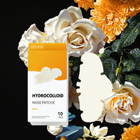 Eelhoe-Patch hydrocolloïde au thé vert bio pour le traitement des points noirs, crème pour le nez