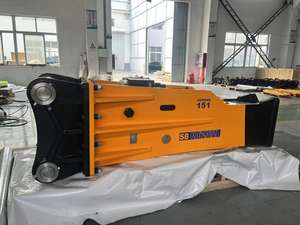 Martillo hidráulico tipo caja de Construcción y Minería SB151, nueva condición con bomba de motor, martillo de cincel, número de modelo SB81 - Product Image 6