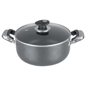 Không dính Đen đồ nấu nướng chậu đầy màu sắc chất lượng cao Nhà Bếp Nấu Ăn không dính nhôm Cookware chậu Set cho Trang chủ sử dụng - Product Image 3