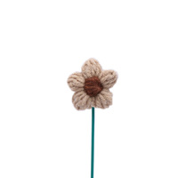 Groothandel Lage Prijs Bloemen Mini Handgemaakte Haakpoppen Bloemboeket voor Potplant Decoratie Amigurumi Bloemversiering Cadeau