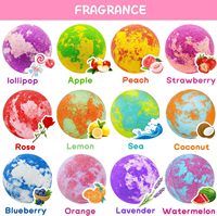Bombes de Bain Licorne en Gros pour Filles et Enfants avec Bijoux Surprise à l'Intérieur – Cadeau d'Anniversaire pour Filles, Bain Moussant