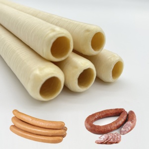 Tripas de Colágeno de Res <span class=keywords><strong>Halal</strong></span> Personalizadas de 37mm, 35mm, 33mm, 31mm, 29mm, 27mm, 25mm, 23mm, 21mm, 19mm, 17mm, 15mm para Salchichas - Product Image 1