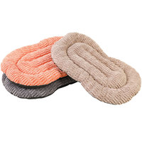 Lit pour animaux de compagnie en forme de grotte, confortable, motif uni, pour l'hiver, OEM ODM, pour chats et chiens
