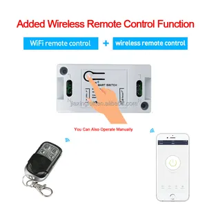 1CH Tuya Wifi Smart Universal Switch Relay Rele Module RF Receiver Remote Control One Gang Push Button Remote in Low Power
