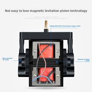 Rissee Kleine Rechteck Metall Sauerstoff pumpe Silent Air Wave Ausrüstung für <span class=keywords><strong>Aquarium</strong></span> <span class=keywords><strong>Aquarium</strong></span> Desinfektion Oxygen ator Modell AP-80L - Product Image 3