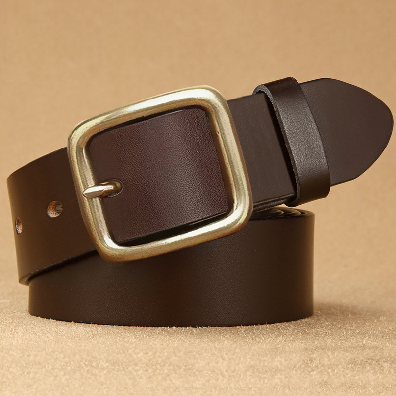 Z031 Coffee Gold Buckle