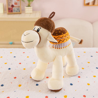 Nouvelle usine personnalisé pas cher jouet promotionnel chameau rose jouets en peluche chameau Arabie
